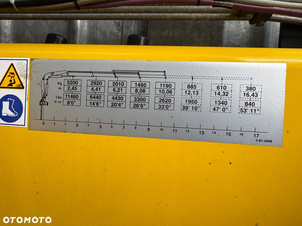 Iveco EUROCARGO 180E25 / Euro 6 / 4X2 / SKRZYNIOWY 7,5m + HDS HYVA HB150X UDŹWIG 5 200KG / STEROWNIE / RADIOWE / ROTATOR / AUTOMAT - 19