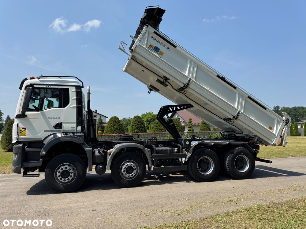 MAN TGS 35.510 EURO-6 8X4 KIPER WYWROTKA MEILLER HYDROBURTA RETARDER RESOR - 5