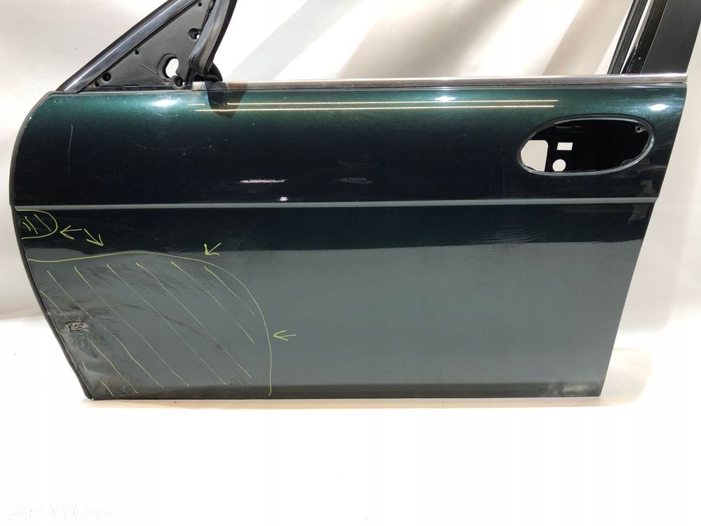 bmw 7 e65 drzwi lewy przód przednie oxfordgruen - 2