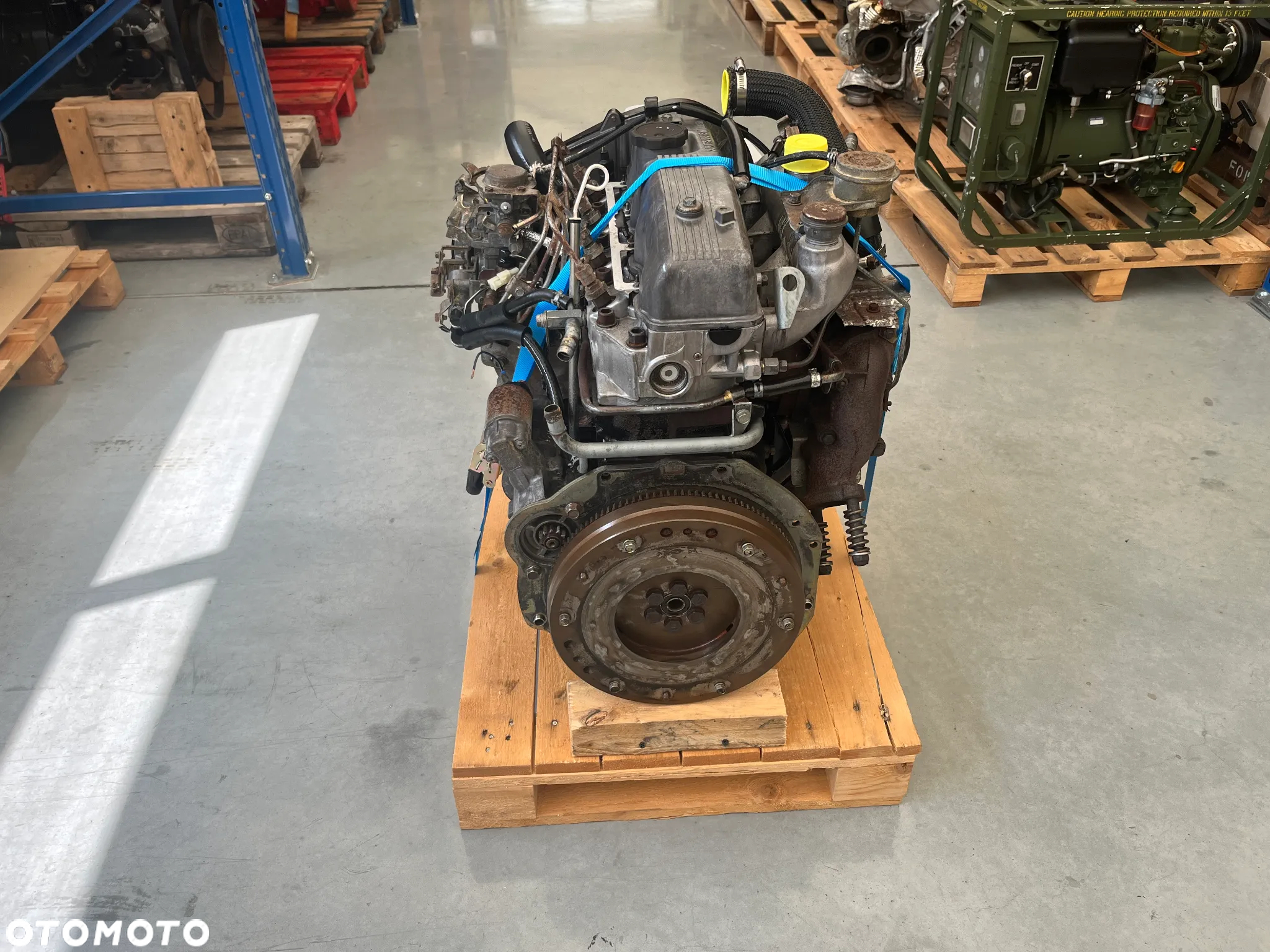 SILNIK KOMPLETNY 2.5 TD MITSUBISHI PAJERO L200 4D56 4877 netto - 7