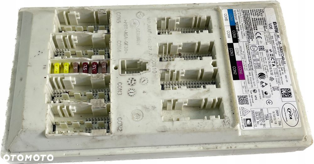 BMW 5 G30 G31 MODUŁ STEROWNIK BDC 5A5FD49 - 1