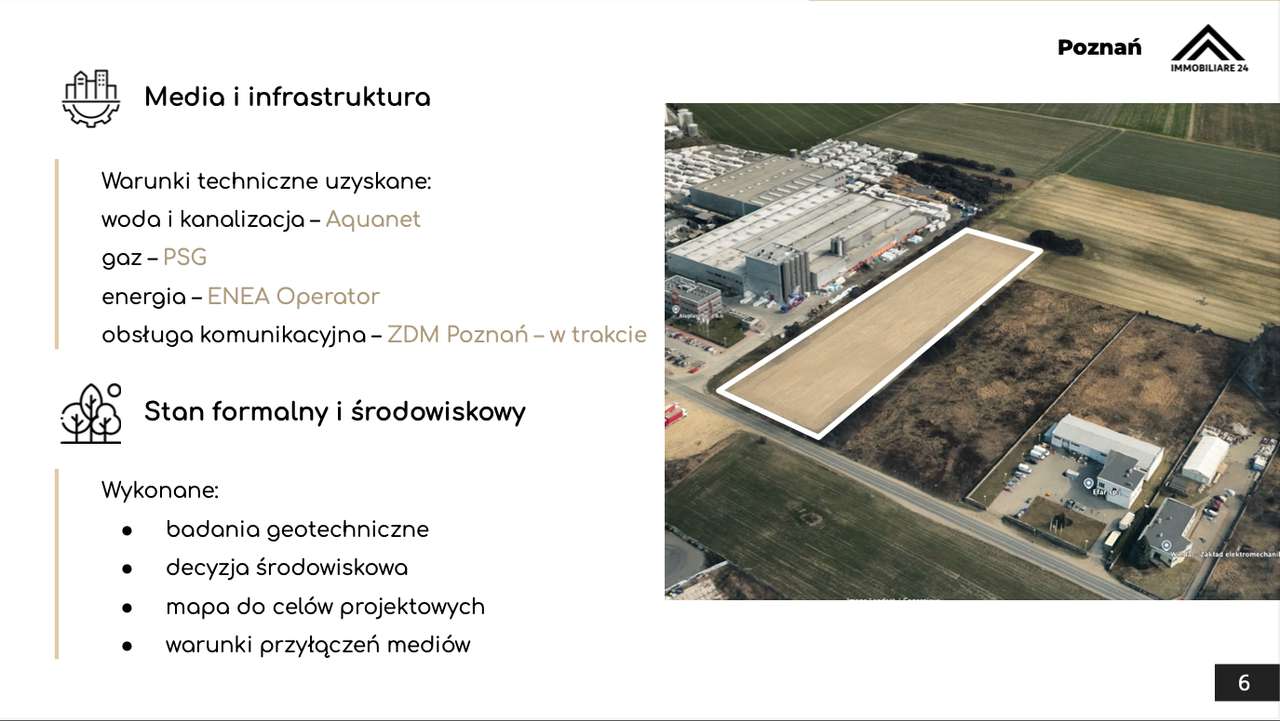Działka inwestycyjna 1,09 ha – MPZP 9P/U – Poznań, Gołężycka - Pełny obrazek: 4/10