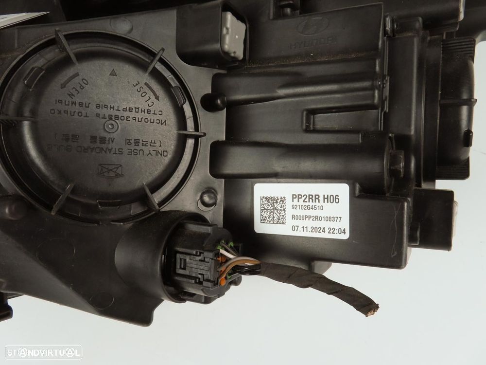 Farol normal Direito Usado / Original HYUNDAI i30 (PDE, PD) 92102G4510 - 4