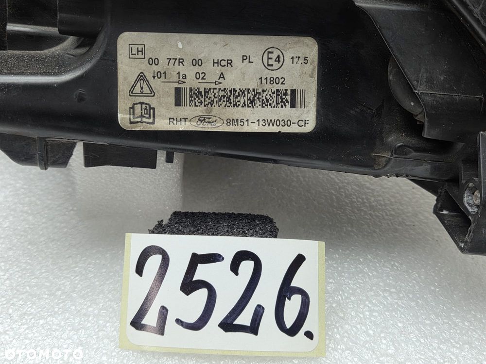 Ford Focus Mk II 2 LIFT 07-11r 8M5113W030CF lampa lewy lewa przednia przód - 9