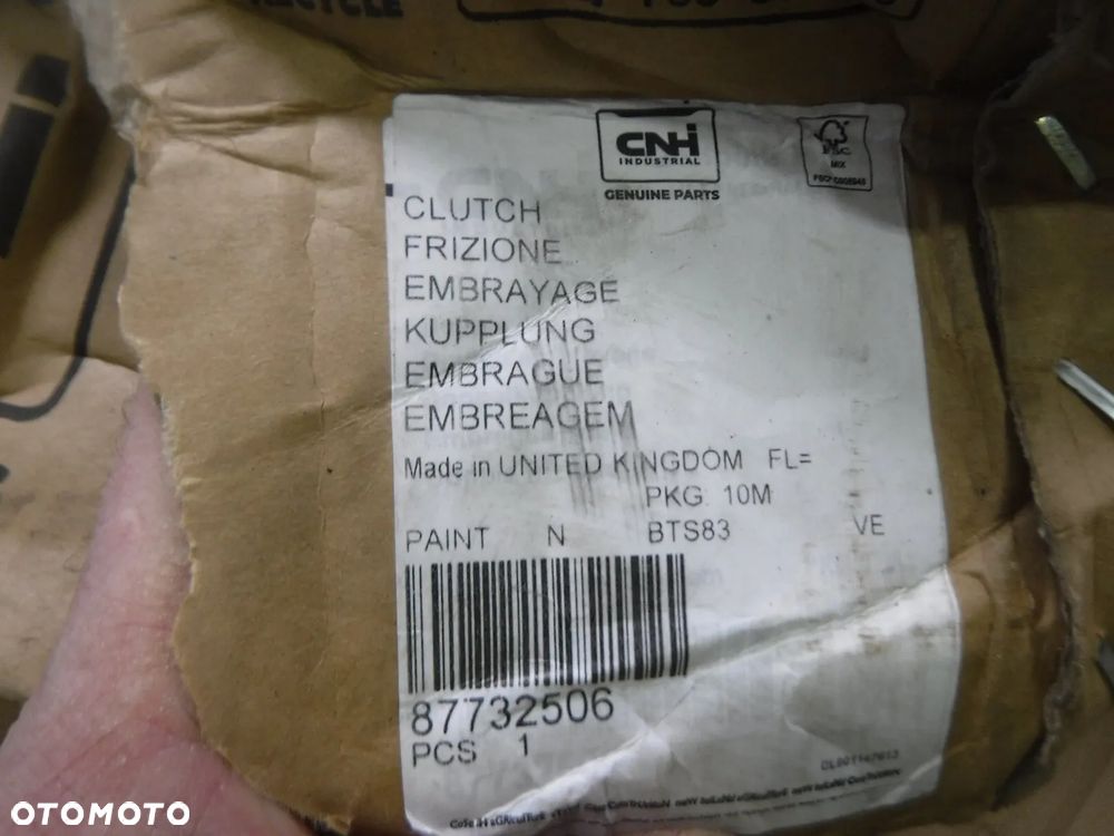 docisk sprzęgła nowy luk case JX 1060, JX 1070, JX 1075 ; NEW HOLLAND TN55, TN60, TN65, TN70, TN75 STEYR 360 - 2
