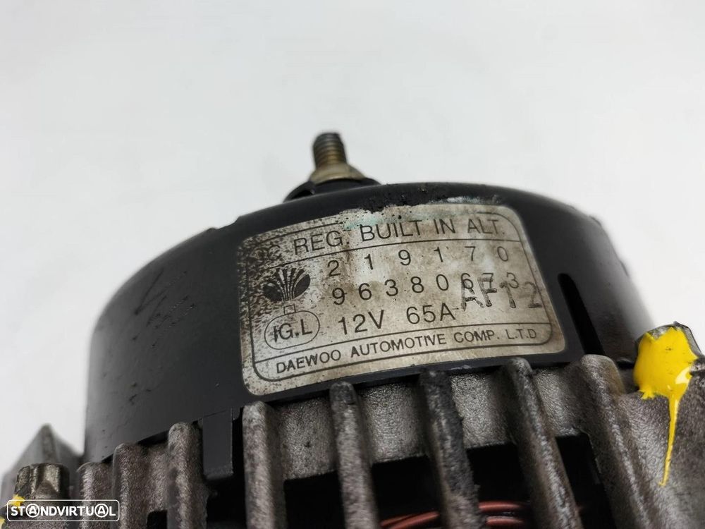 ALTERNADOR CHEVROLET MATIZ 2022 -96380673 - 2