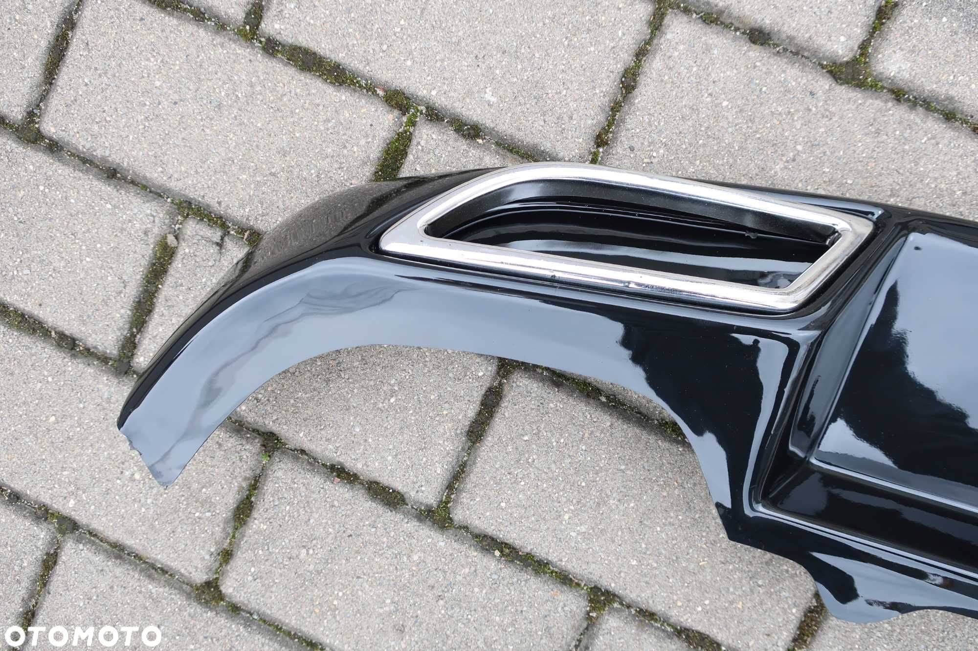 skoda octavia 3 13-17 splitter dokładka tylna zderzaka spojler - 5
