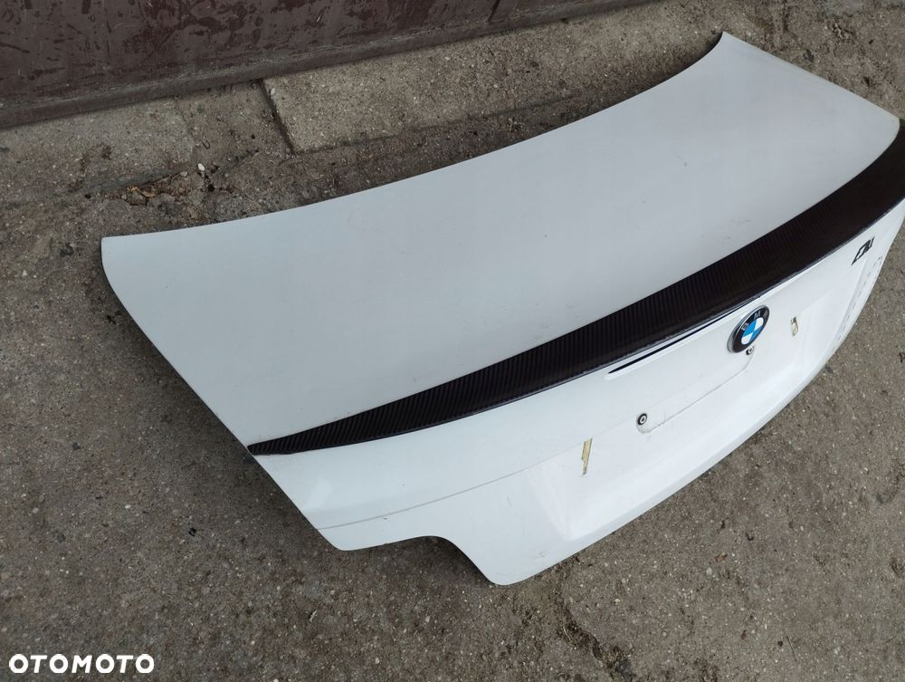 klapa bagażnika bmw 1 e82 coupe carbon spoiler - 2