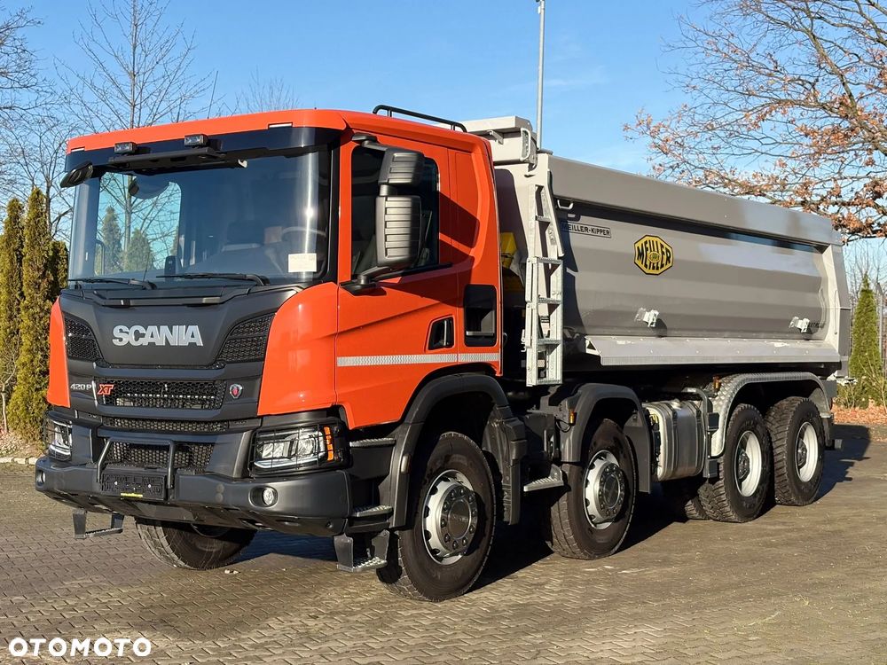 Scania P420 XT 8X4 EURO6 WYWROTKA MEILLER KIPPER 18,5m3 - 1