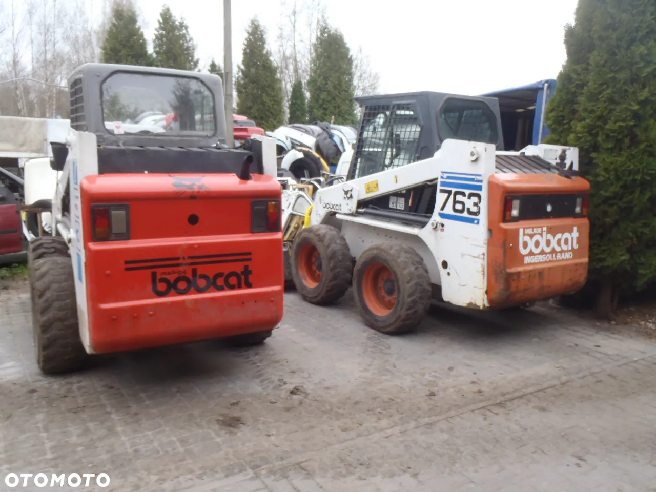 buda korpus ramiona silnik bobcat 763 jak S130 S160 S175 jak nowy znikomy przebieg - 9