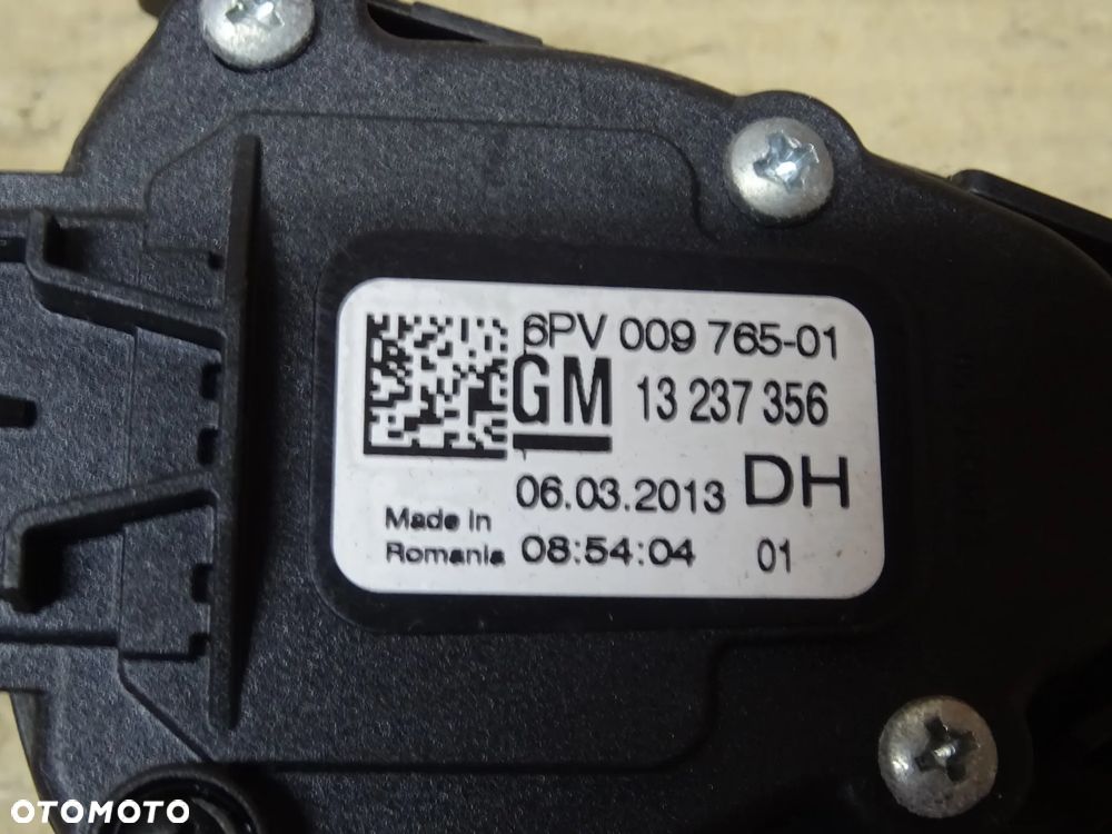 PEDAŁ CZUJNIK POTENCJOMETR GAZU OPEL INSIGNIA 1,6 , 2,0 CDTI - 6