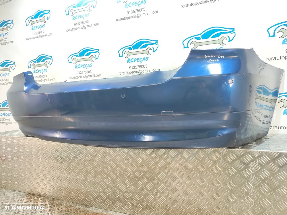 PARACHOQUES TRASEIRO TRÁS BMW SERIE E90 LCI FACELIFT 51127058509 7058509 SENSOR SENSORES PARA-CHOQUES PARA CHOQUES ORIGINAL - 4