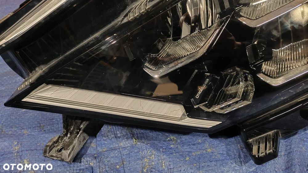 REFLEKTOR LAMPA LEWY PRZÓD FULL LED VISION WSZYSTKIE UCHWYTY 9830649480 EUROPA CITROEN C4 III 20- - 3