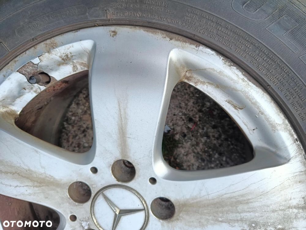 MERCEDES W211 VITO KOŁA Felgi Aluminiowe Opony letnie 5X112 16 Oryginał - 33