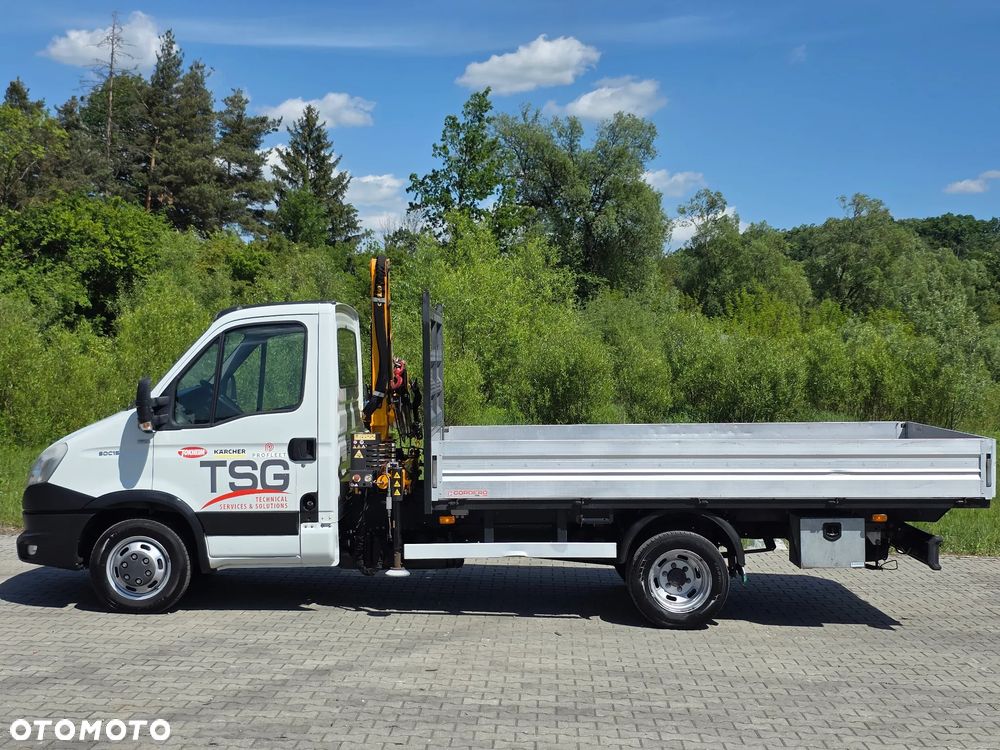 Iveco Daily 50c-15 Skrzynia 3.80 M + HDS 11.5 Metra ! Klima ! Effer 35/2S  ! - 9