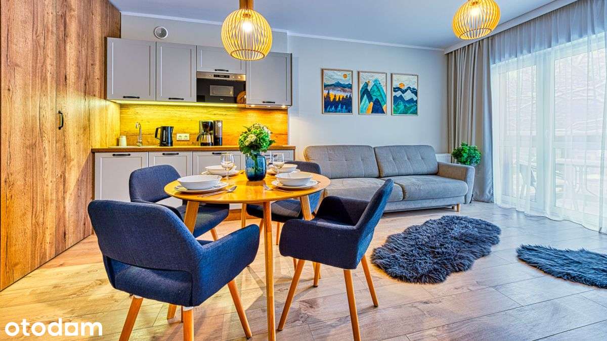 Jasny, przestronny w pełni wyposażony apartament -
