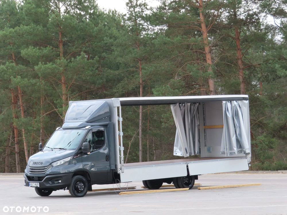 Iveco DAILY 50C18 Hi-Matic Firana Obustronna + Dach Suwany Skrzynia 6310 mm 12 Euro Palet Rozstaw Osi 4750 mm WZMACNIANY Full Opcja Wyposażenia Stan Wizualny I Techniczny NOWY Tak Jak Z Taśmy Produkcyjnej Gotowy Dostępny OKAZJA POLECAM - 24