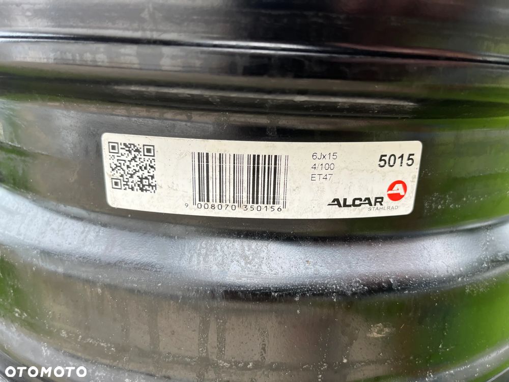 Hyundai i20 felgi stalowe 15 6J 4x100 ET47 - 4