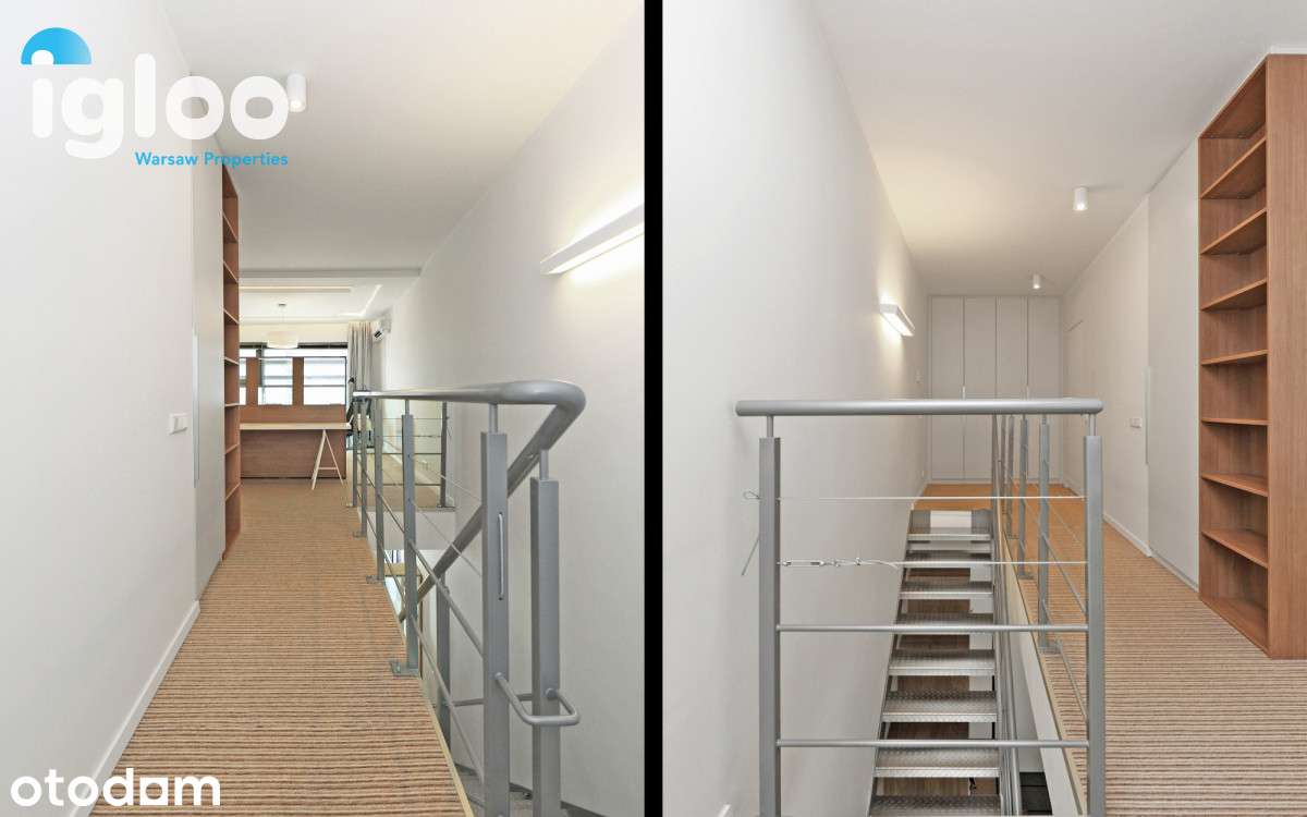 Elegancki dwupokojowy loft na Mokotowie