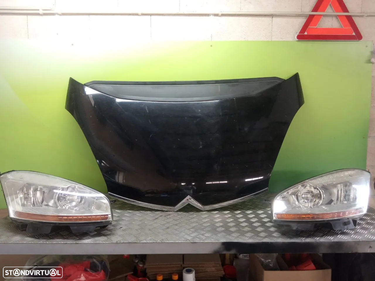 PEÇAS AUTO USADAS para Citroen C4 Picasso 1.6Hdi 2009 Monta Motor 9HZ - 4