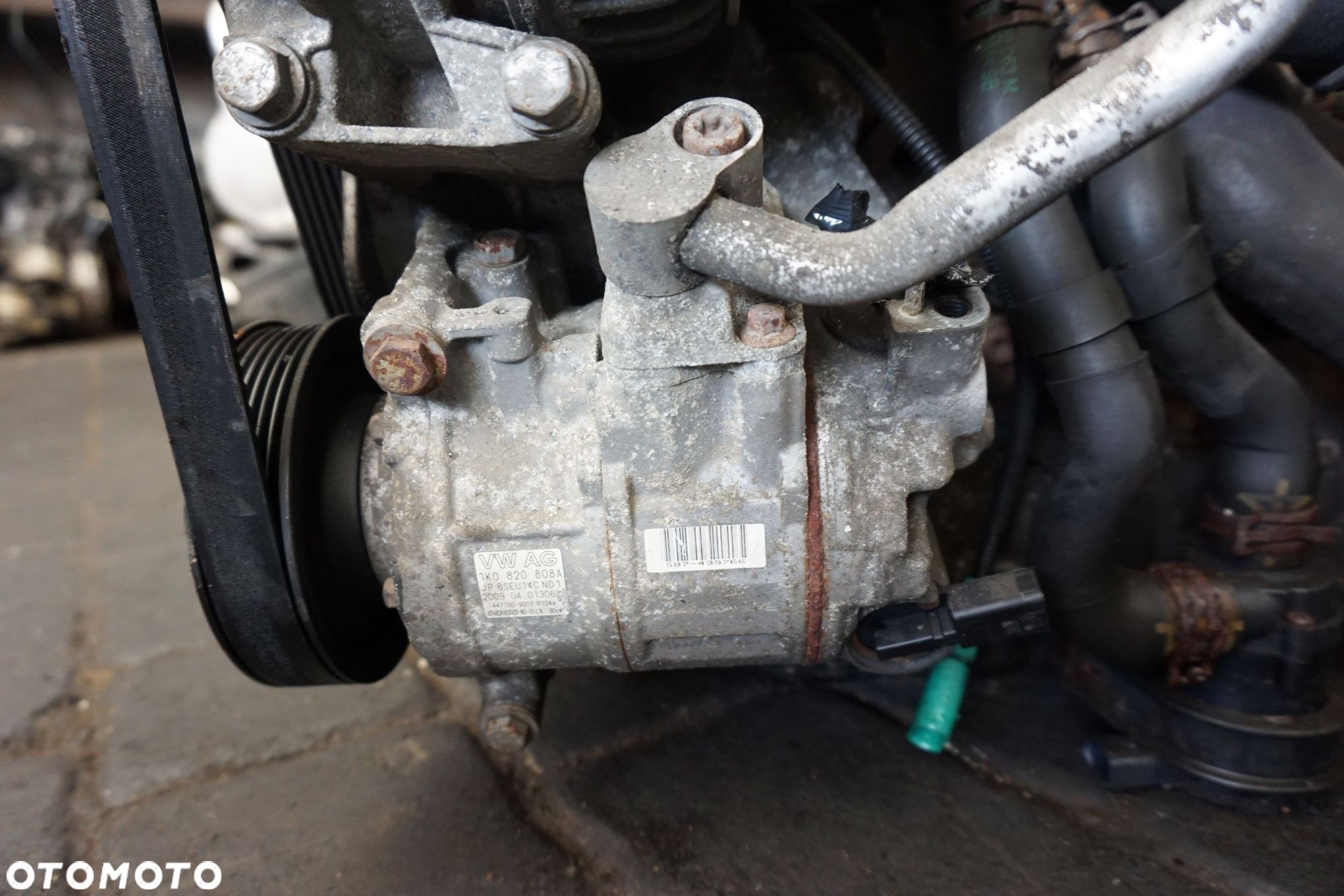 KOMPRESOR KLIMATYZACJI SPRĘŻARKA PASSAT B6 1.8 TSI 1K0820808A VOLKSWAGEN 2005-2010 - 1