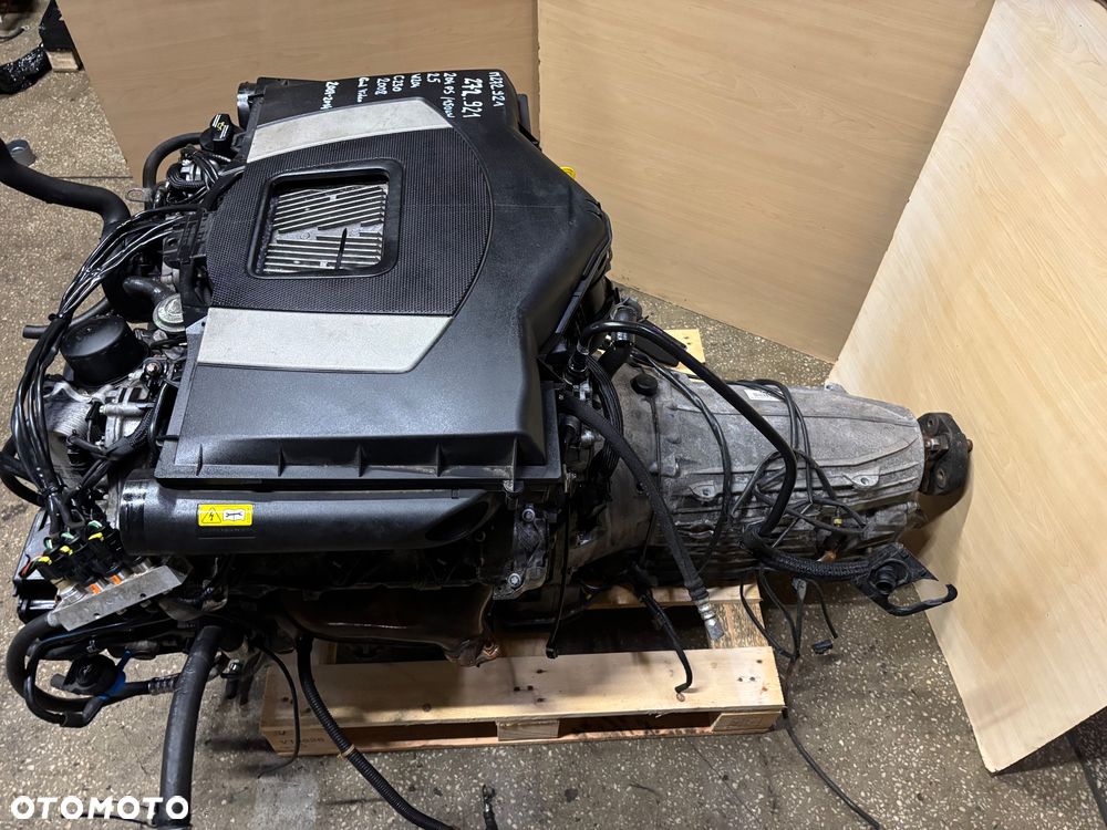 Silnik kompletny Mercedes c-klasa 2.5  w204 s204 m272.921 272921 272.921 film video - 3