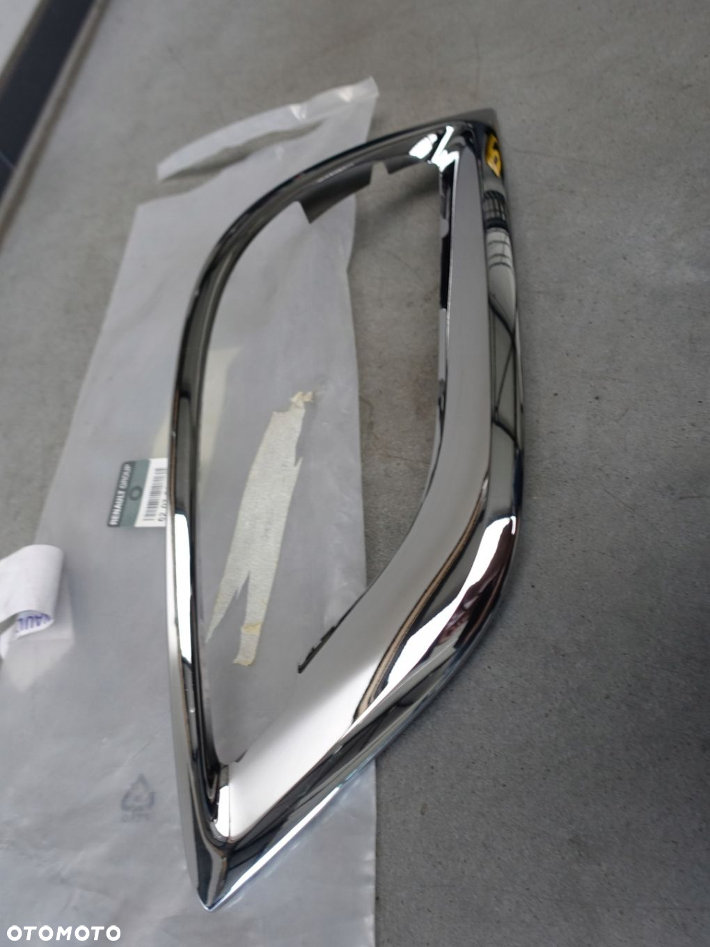 KRATKA RAMKA CHROM ZDERZAKA LEWA RENAULT ESPACE V NOWY ORYGINAŁ - 3