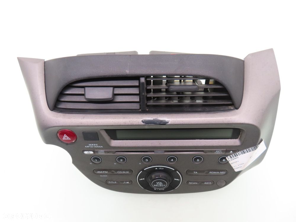 RADIO HONDA JAZZ III 39100TF0G201 - 6