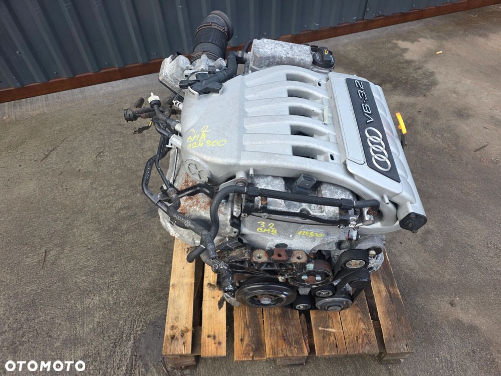 SILNIK KOMPLETNY R32 AUDI A3 TT VW GOLF ITP 3.2 VR6 BMJ 124800KM ! - 3