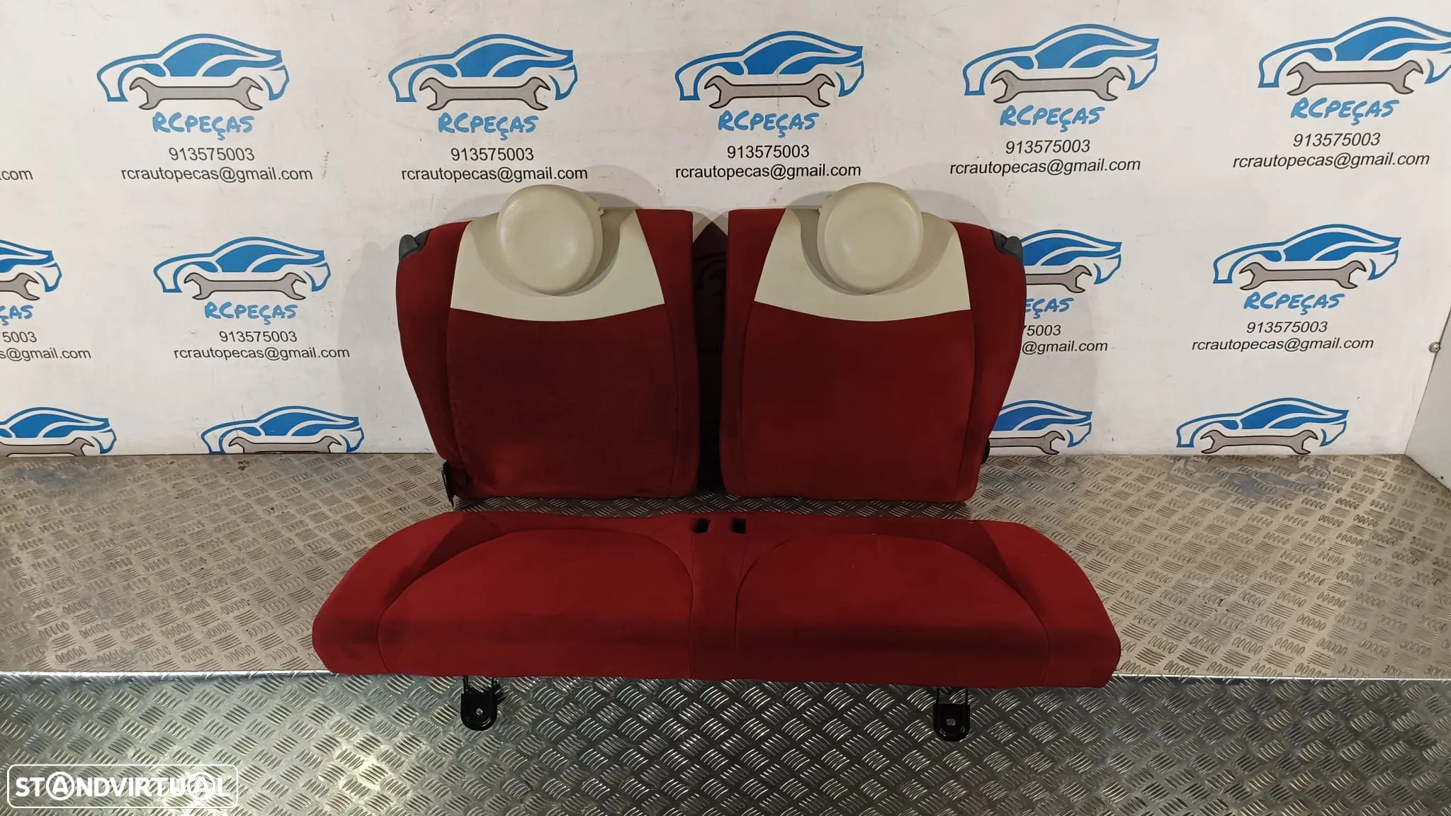 BANCOS FIAT 500 312 TECIDO QUARTELAS - 7