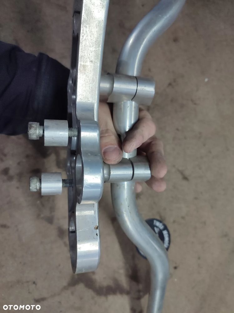 Półka górna, kierownica, risery ABM Yamaha R6 - 7