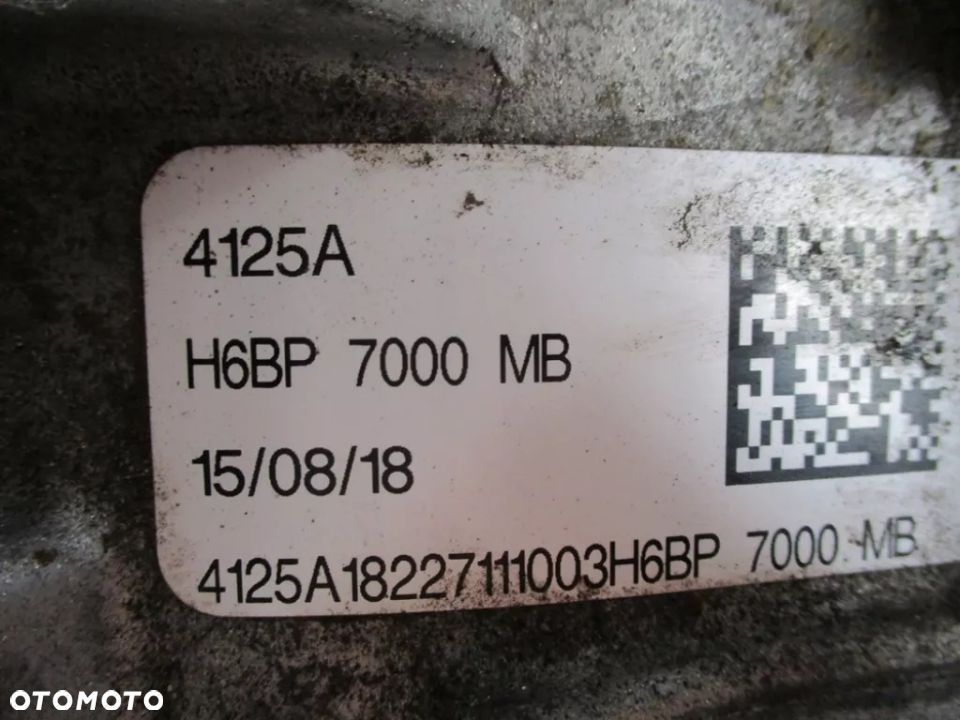 FIESTA MK8 SKRZYNIA BIEGÓW 1,0 ECOBOOST H6BP7000MB - 7