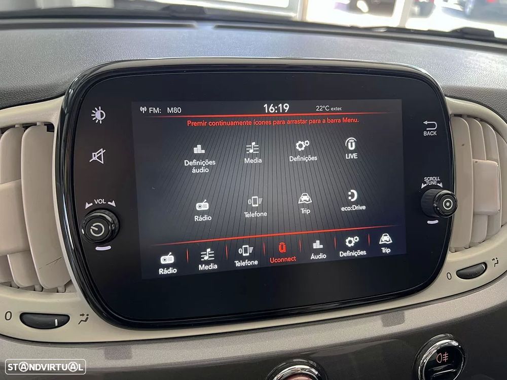 Fiat 500C 1.2 Lounge S&S - 12