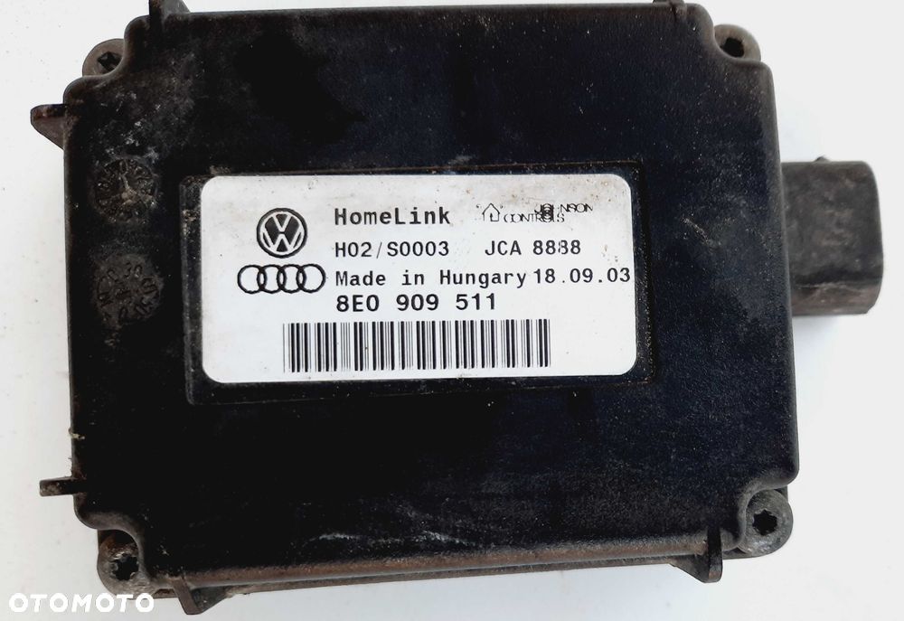 Audi Sterownik Home Link w zderzak A4 A6 Q7 TT pilot do bramy - 2