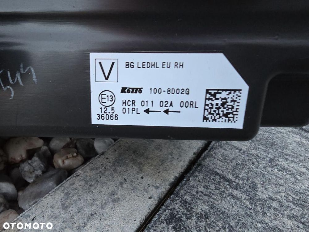 NISSAN QASHQAI 3 III J12 Lampa prawa przód Full Led Basic Led 100-8D02G - 10