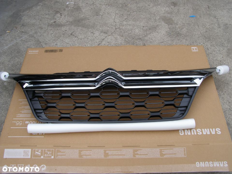 ATRAPA GRILL CITROEN JUMPER ORYGINAŁ nowy 2014- maskownica chrom - 2