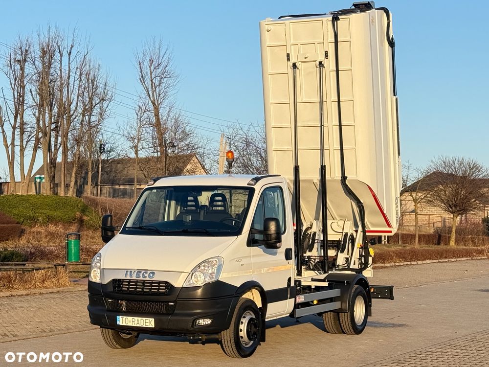 Iveco DAILY 72-180 180KM * Śmieciarka QUBE *Wywrotka / Zgniatarka/Idealny Stan !!! - 30