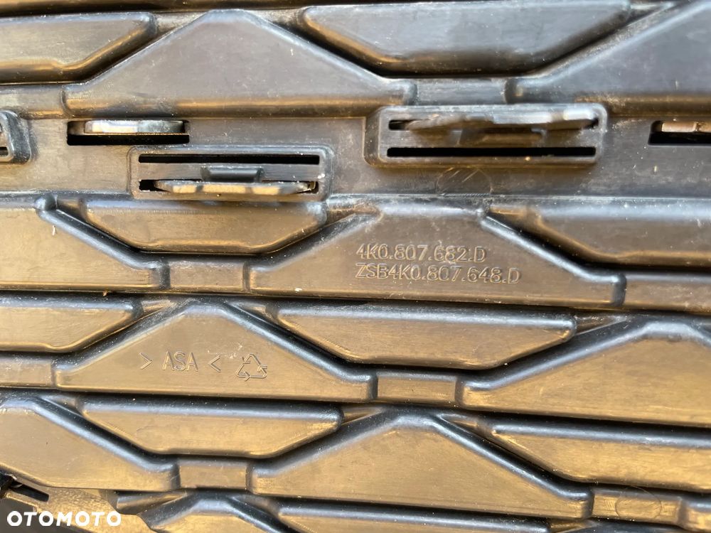 Oryginalny Zderzak Przedni Audi A6 C8 4K 4K0 Spryski PDC Grill Kratka - 11
