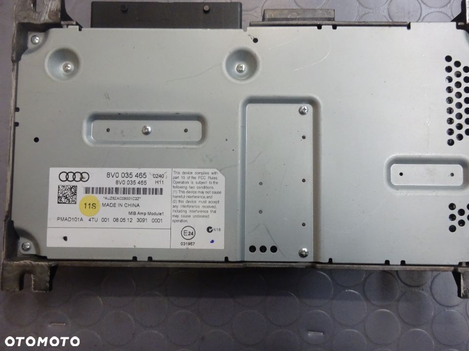 8V0035465 Wzmacniacz Radia Audi A3 8V 12-18 czesci - 2