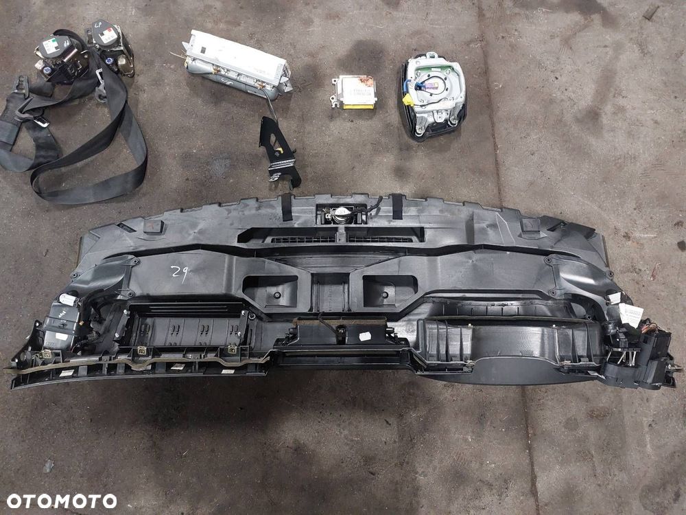 ZESTAW POSTRZAŁOWY AUDI A4 B6 KOKPIT DESKA AIRBAG - 10