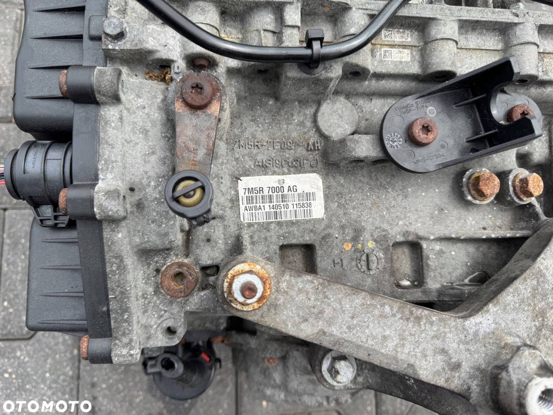 SKRZYNIA BIEGÓW 2.0 TDCI POWERSHIFT 7M5R7000AG FORD C-MAX 2009 - 6