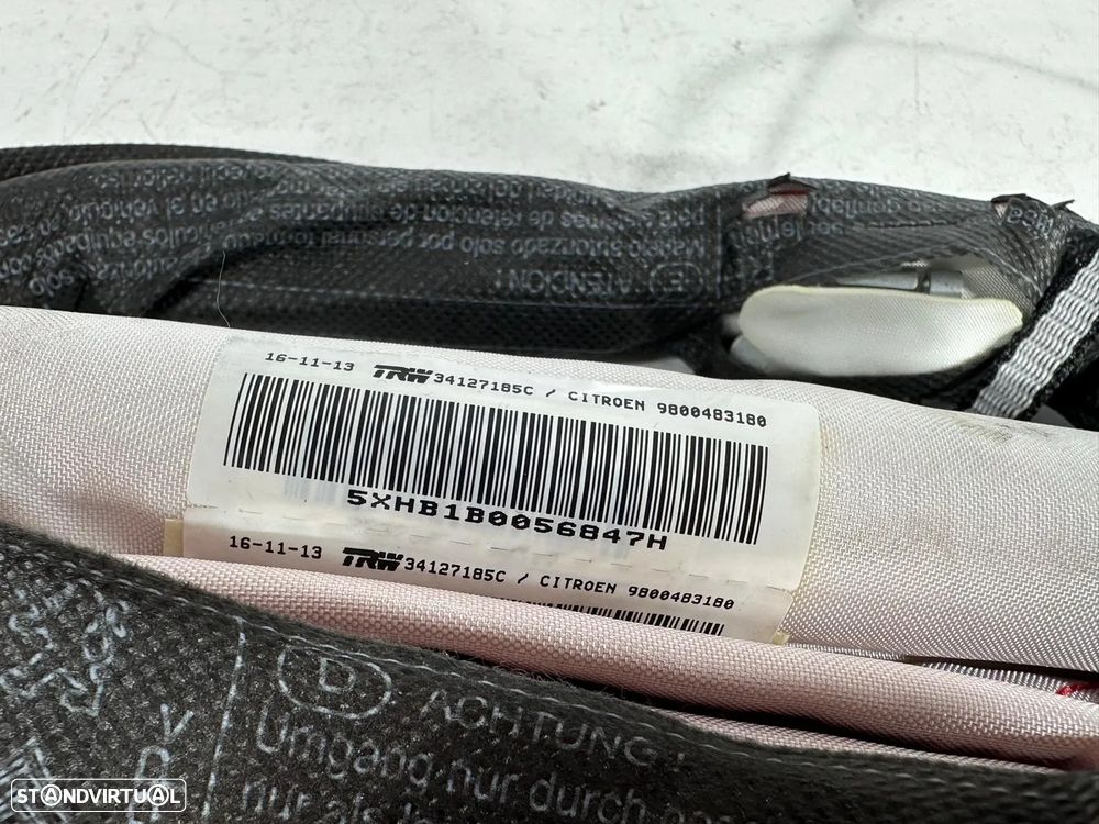Airbag Cortina Direita / Esquerda - Citroen C4 Grand Picasso II (2016) - 3