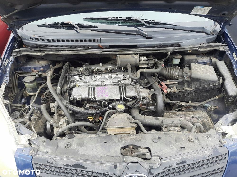CZĘŚCI Toyota Corolla Verso I 1,6 16V BENZYNA SILNIK 3ZZFE LAK:3N8 - 14