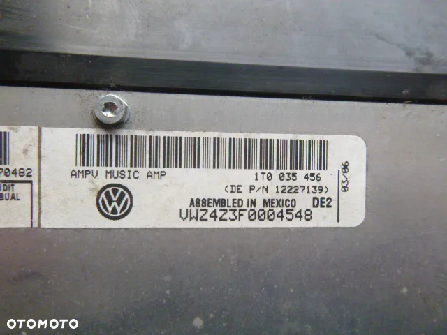 WZMACNIACZ 1T0035456 VOLKSWAGEN TOURAN I 03-10 - 3