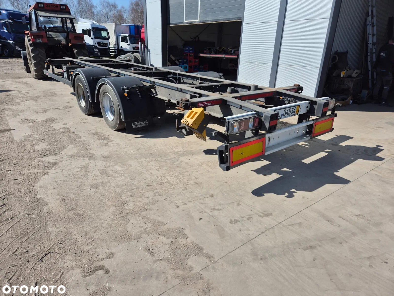 Wecon Przyczepa jumbo tandem Wecon BDF Krone, ocynkowana - 3