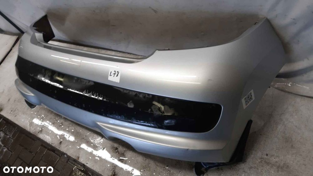 } ZDERZAK TYŁ TYLNY PEUGEOT 207 EZRC SREBRNY HB - 3