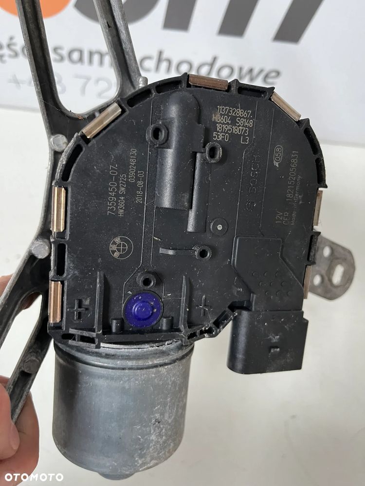 Silniczek mechanizmu wycieraczek BMW I3 7359450 , 7359449 electric - 7