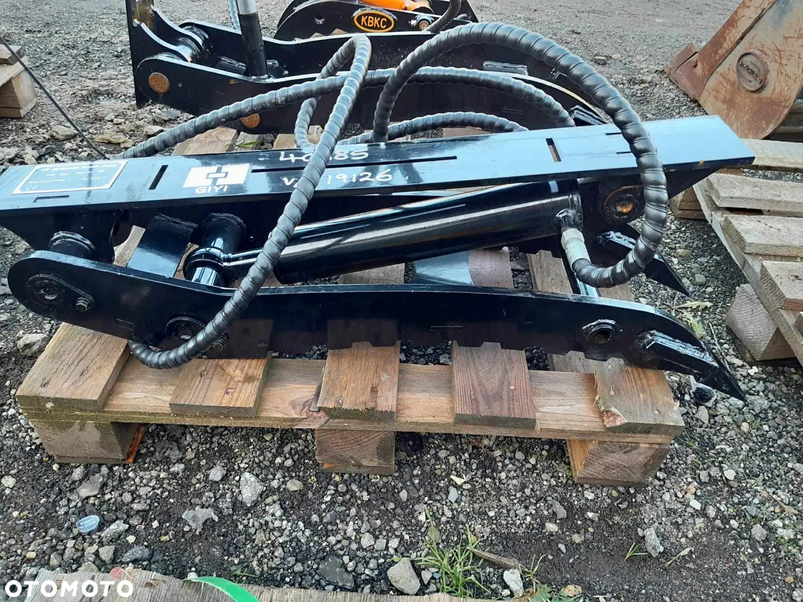 Kciuk hydrauliczny do koparki mini koparki 3t pazur hak chwytający łapa dociskowa chwytak NOWY - 4
