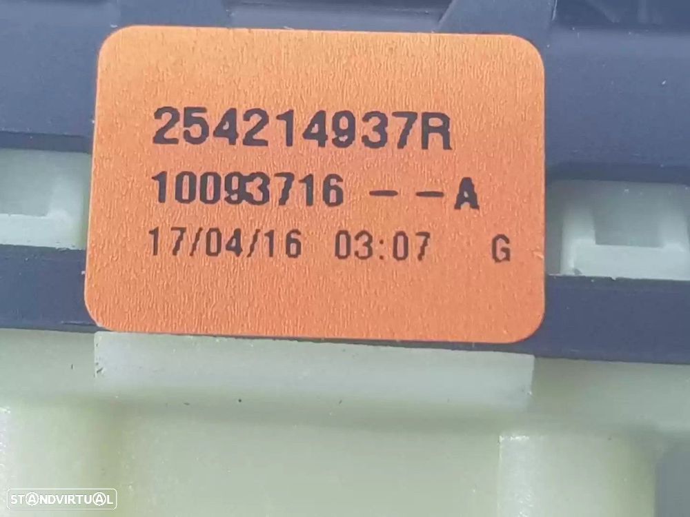 COMANDO ELEVADOR DE VIDRO FRONTAL ESQUERDO DACIA SANDERO II 2016 -254214937R - 3