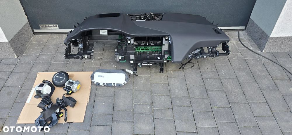Deska rozdzielcza Jaguar I-Pace oryginal plus poduszki - 4